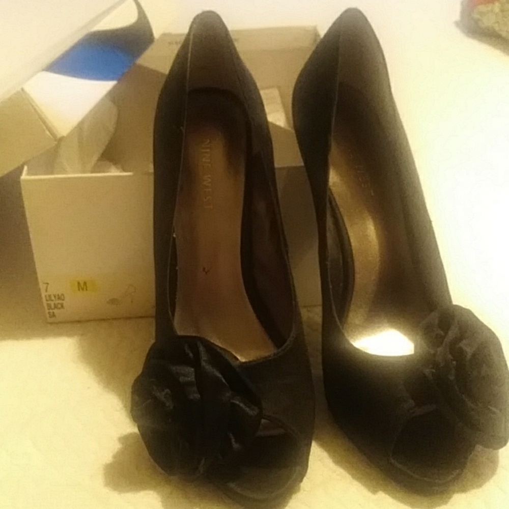 Black heels